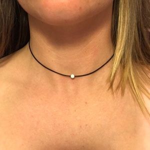 Dogeared Circle Choker
